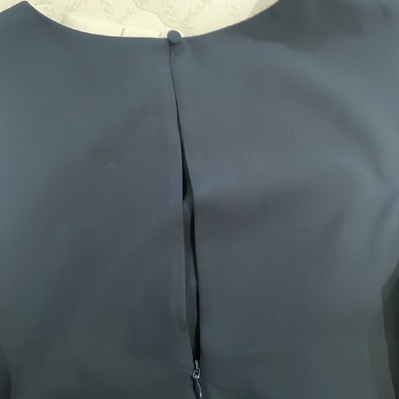 Banana Republic navy sleeveless blouson mini dress. NEW w/tags - Picture 5 of 5